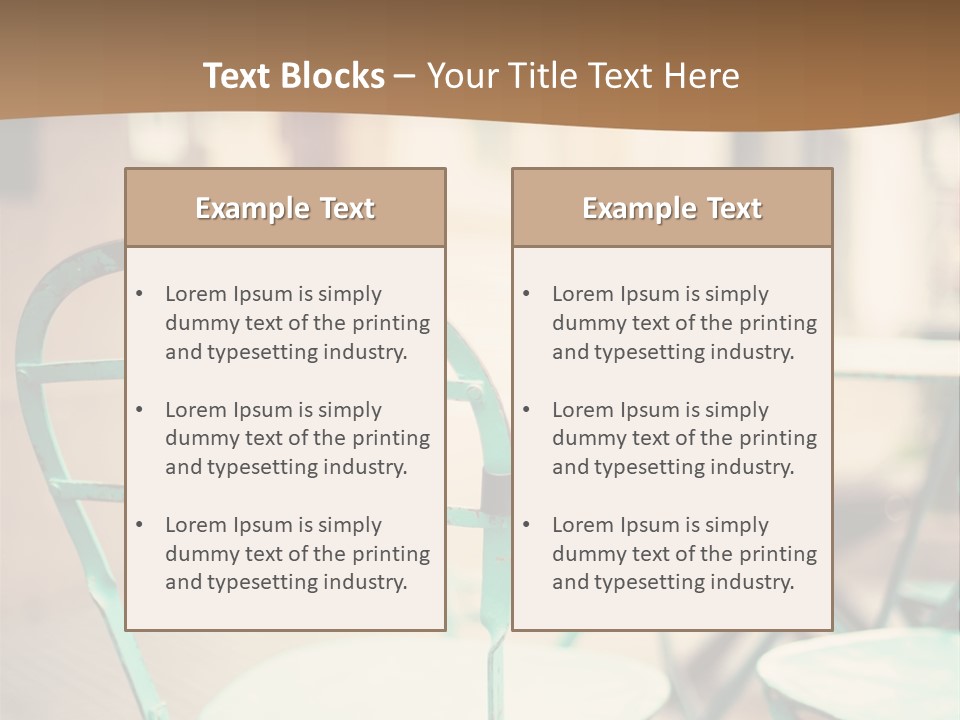 Day French Texture PowerPoint Template