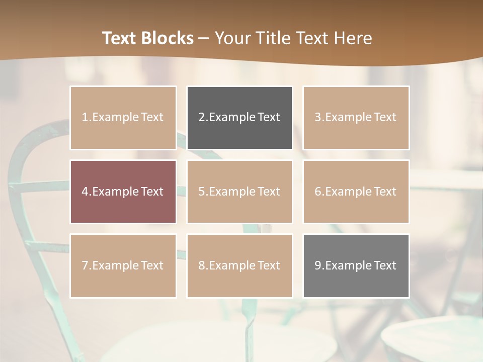 Day French Texture PowerPoint Template