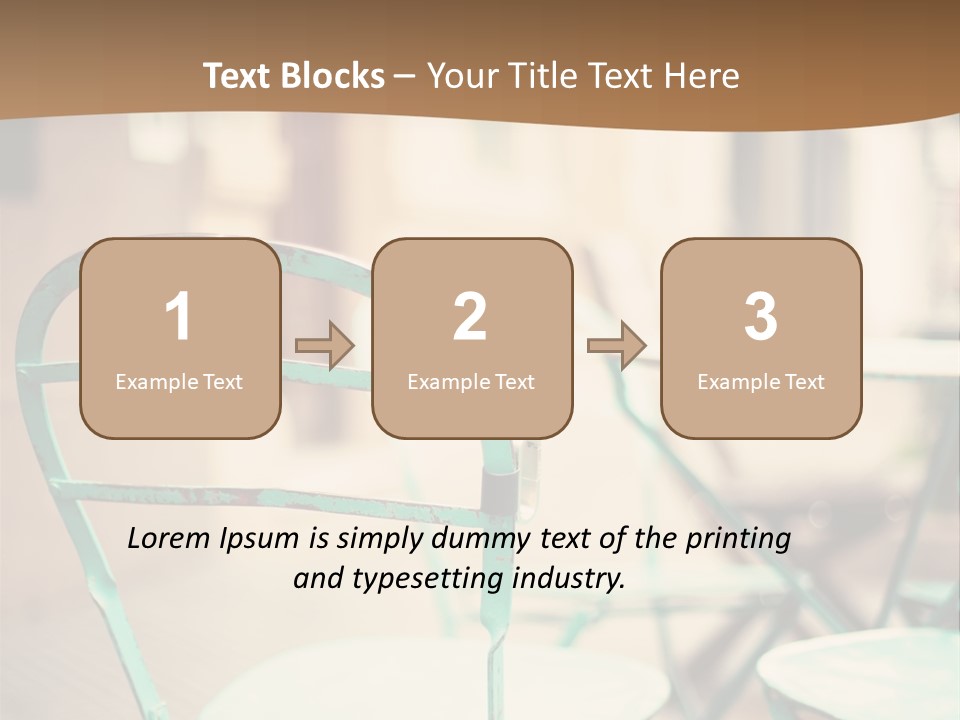 Day French Texture PowerPoint Template