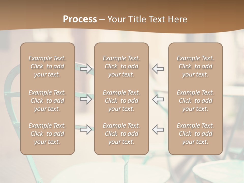 Day French Texture PowerPoint Template