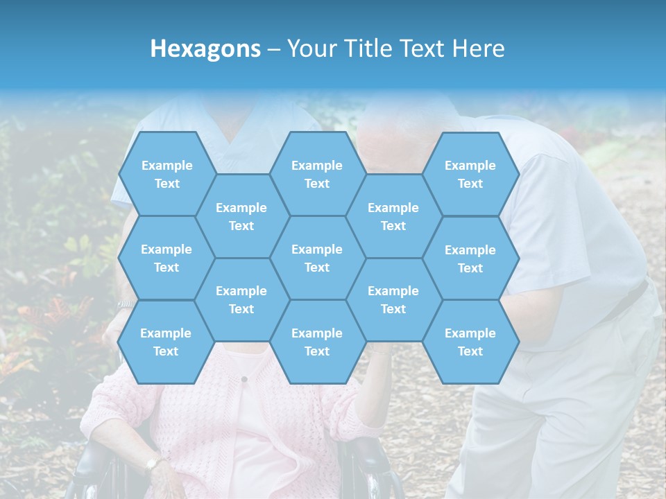 Holding Married Alzheimer PowerPoint Template