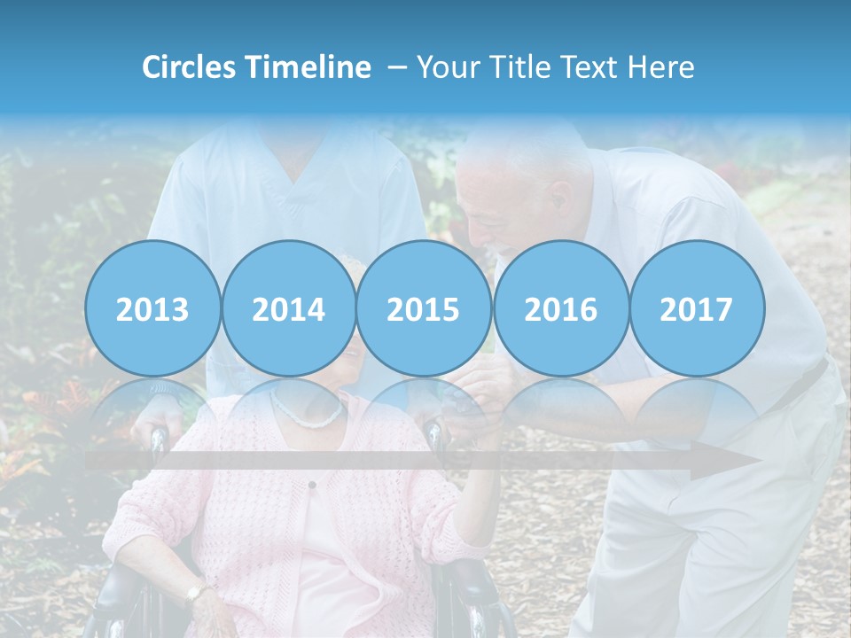 Holding Married Alzheimer PowerPoint Template