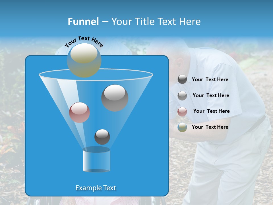 Holding Married Alzheimer PowerPoint Template