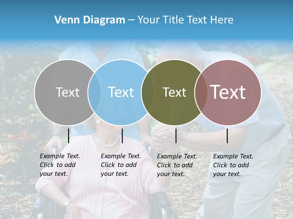 Holding Married Alzheimer PowerPoint Template