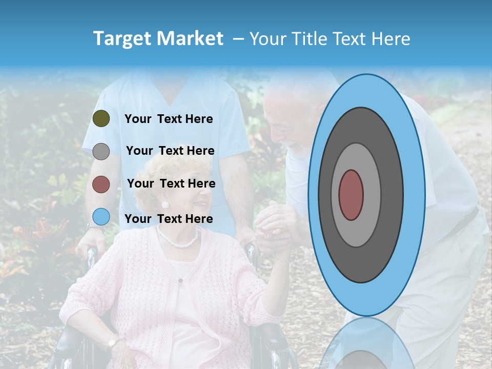 Holding Married Alzheimer PowerPoint Template