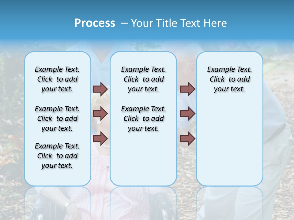 Holding Married Alzheimer PowerPoint Template