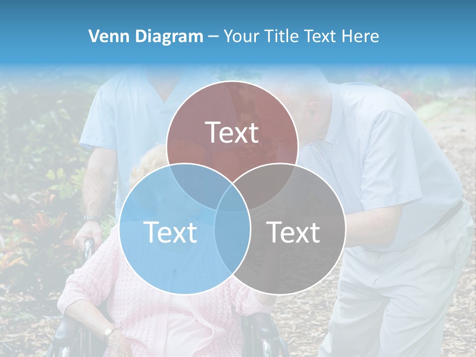 Holding Married Alzheimer PowerPoint Template