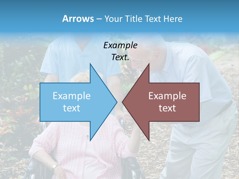 Holding Married Alzheimer PowerPoint Template