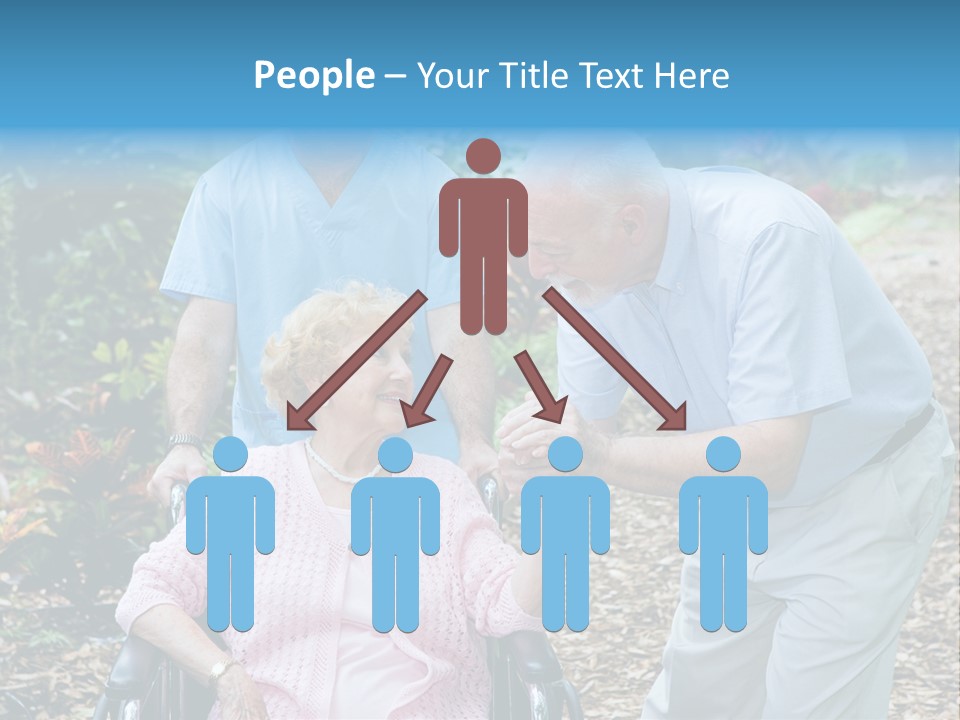 Holding Married Alzheimer PowerPoint Template