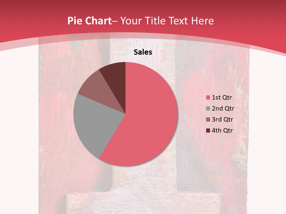 Plank Collage Alphabet PowerPoint Template