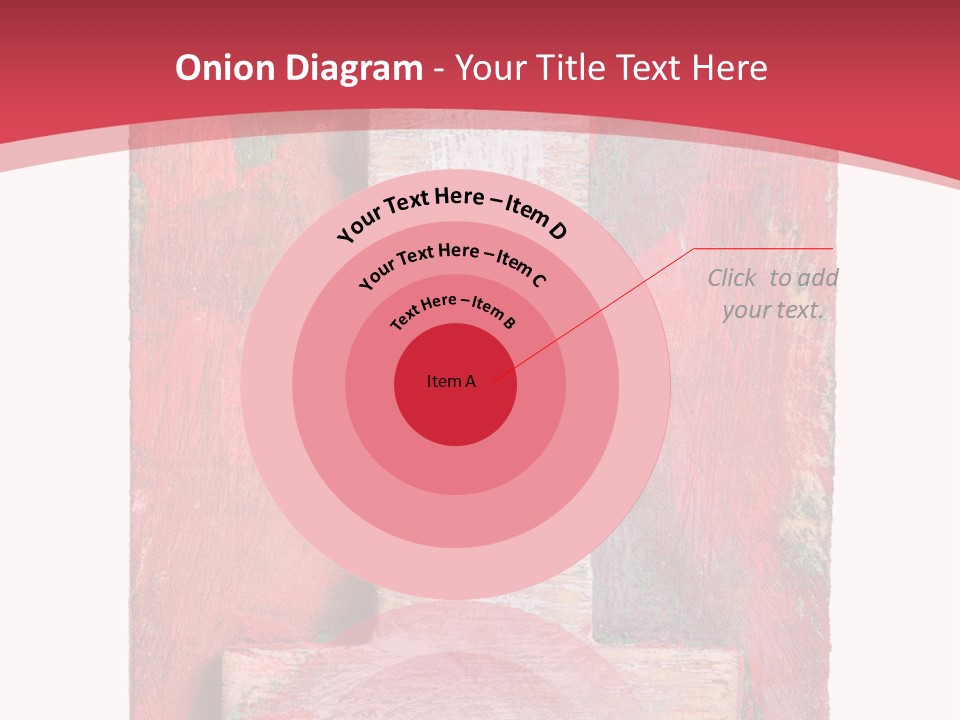 Plank Collage Alphabet PowerPoint Template