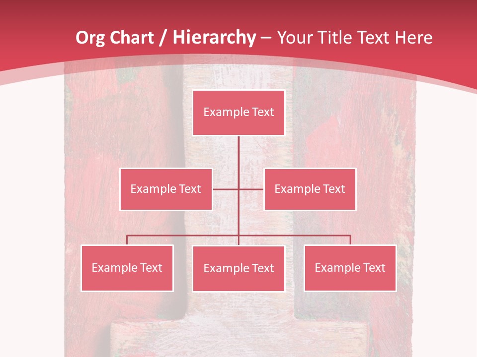 Plank Collage Alphabet PowerPoint Template