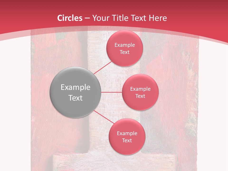 Plank Collage Alphabet PowerPoint Template