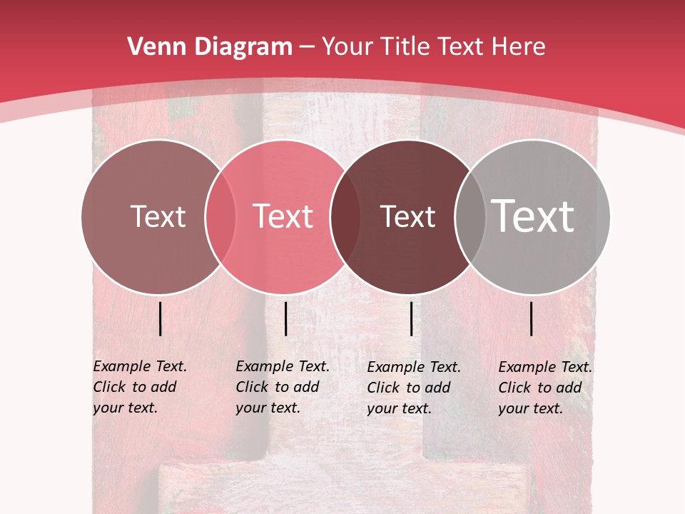 Plank Collage Alphabet PowerPoint Template