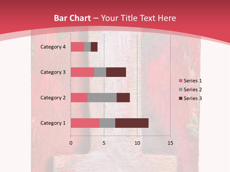 Plank Collage Alphabet PowerPoint Template
