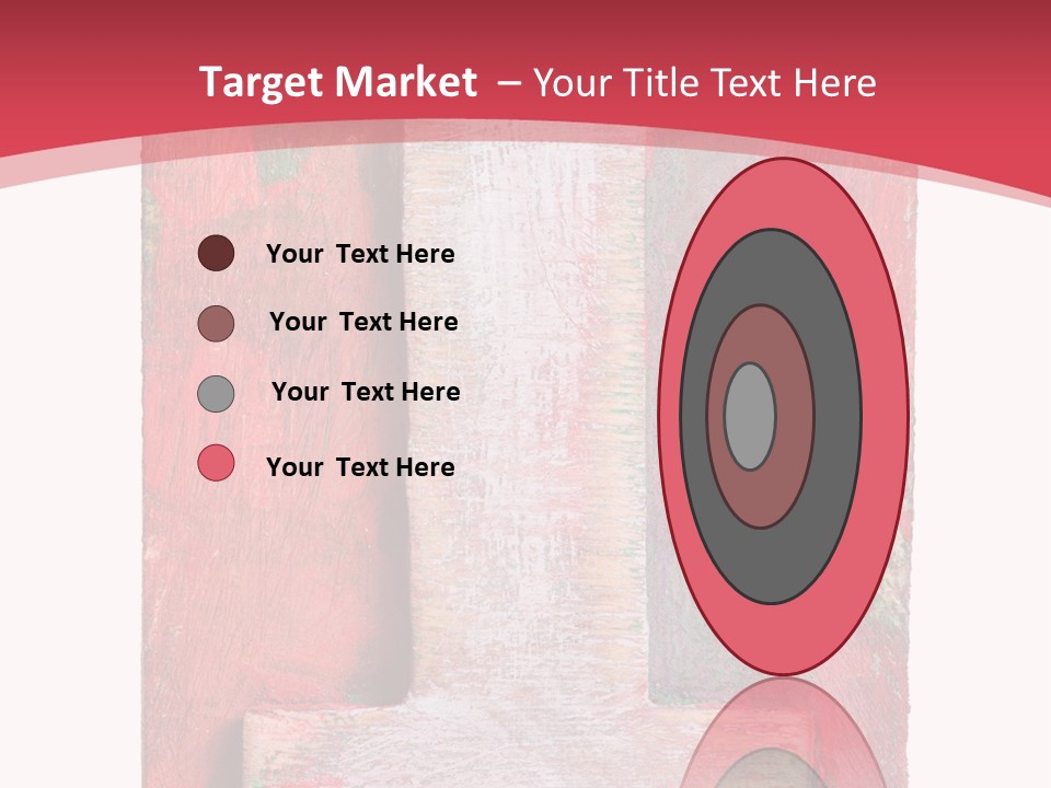 Plank Collage Alphabet PowerPoint Template