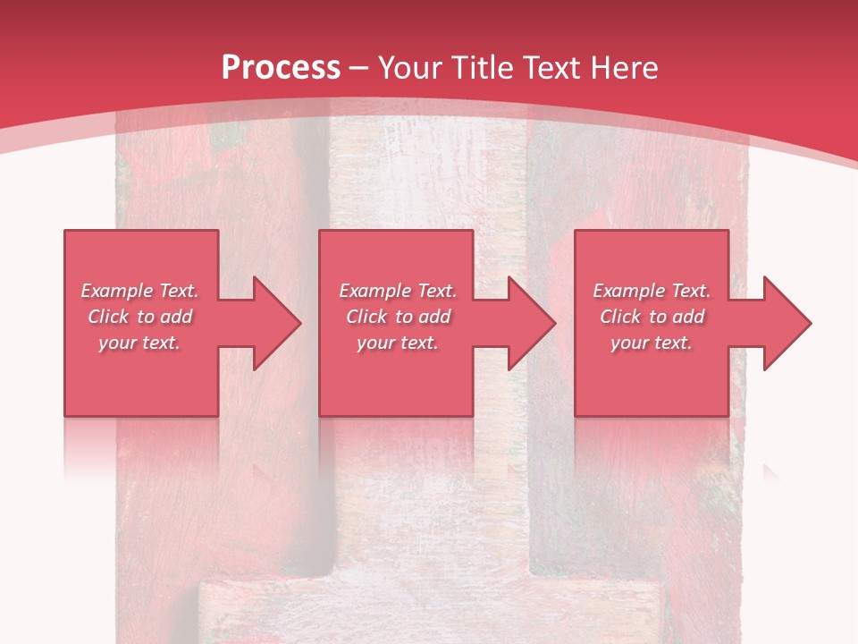 Plank Collage Alphabet PowerPoint Template