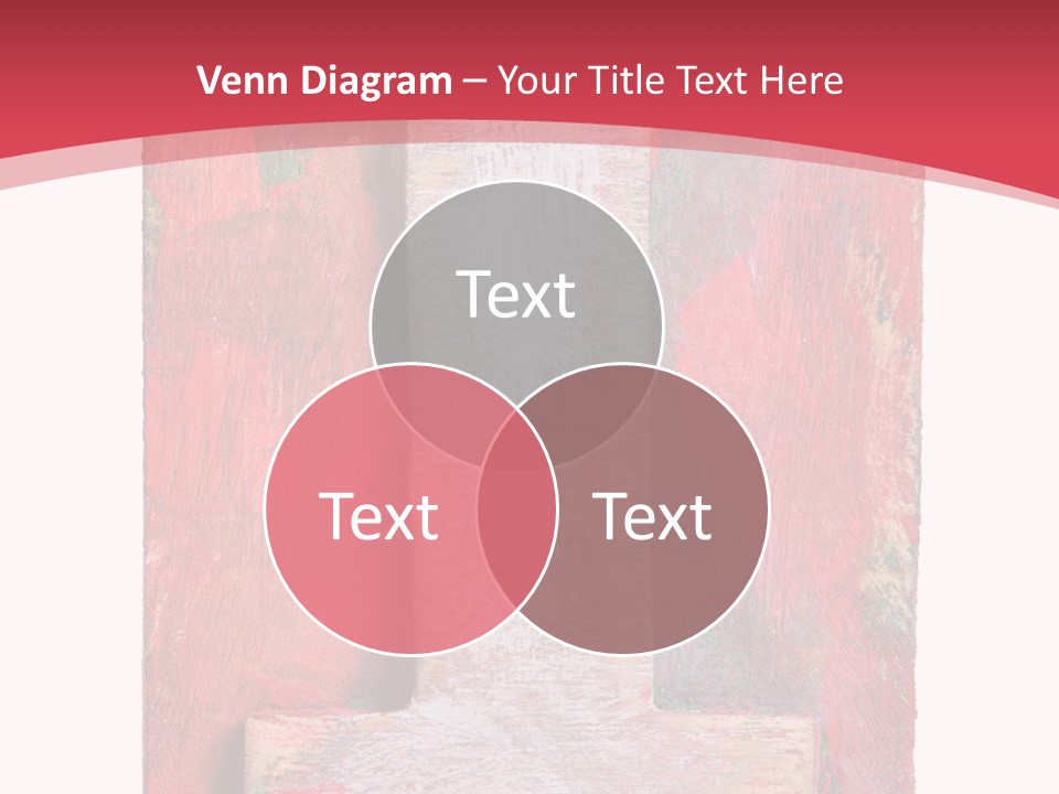 Plank Collage Alphabet PowerPoint Template