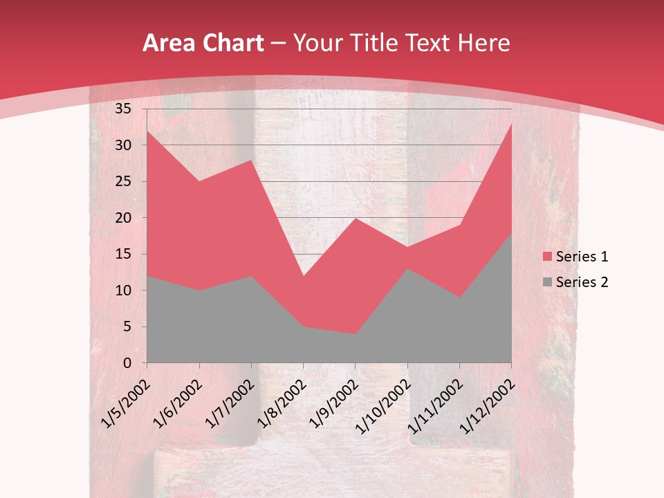 Plank Collage Alphabet PowerPoint Template