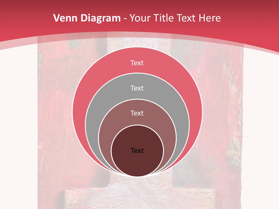 Plank Collage Alphabet PowerPoint Template