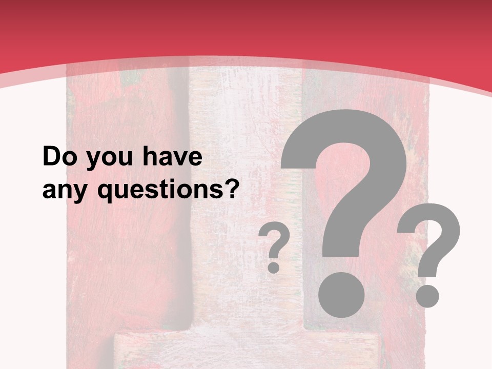 Plank Collage Alphabet PowerPoint Template