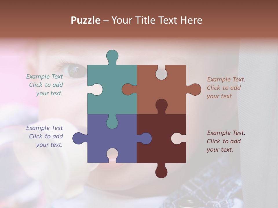 One Background Healthy PowerPoint Template