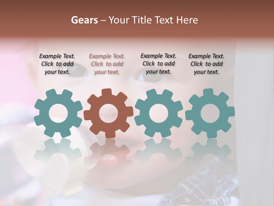 One Background Healthy PowerPoint Template