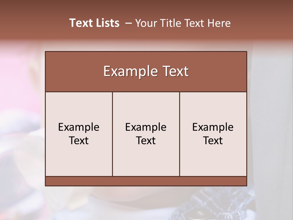 One Background Healthy PowerPoint Template