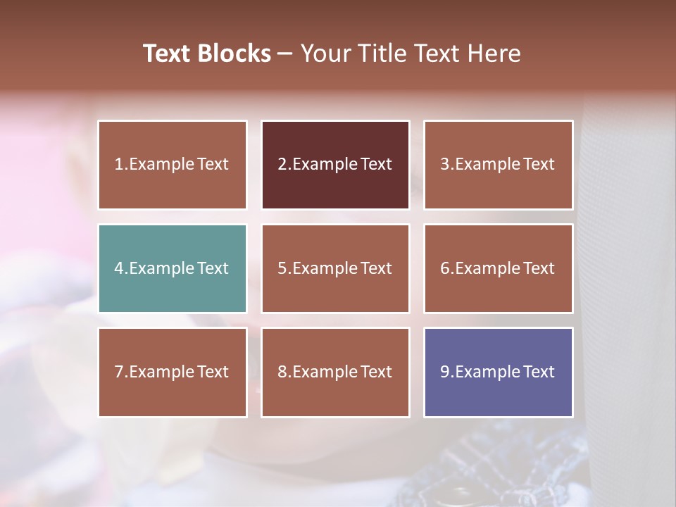 One Background Healthy PowerPoint Template