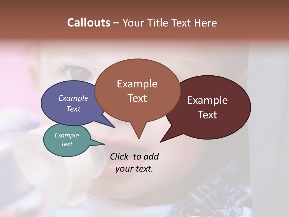 One Background Healthy PowerPoint Template