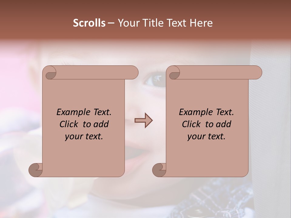 One Background Healthy PowerPoint Template