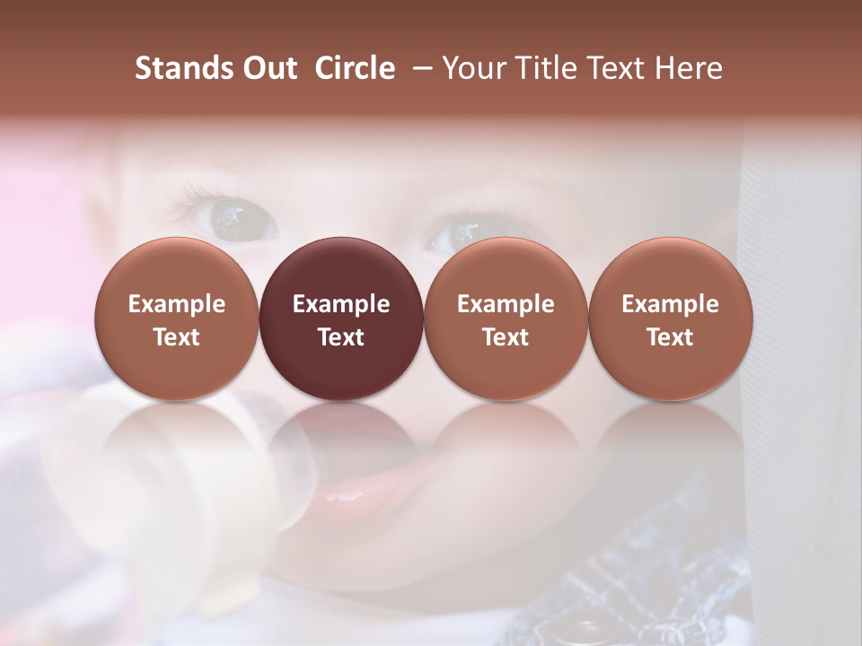 One Background Healthy PowerPoint Template