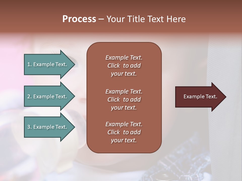 One Background Healthy PowerPoint Template