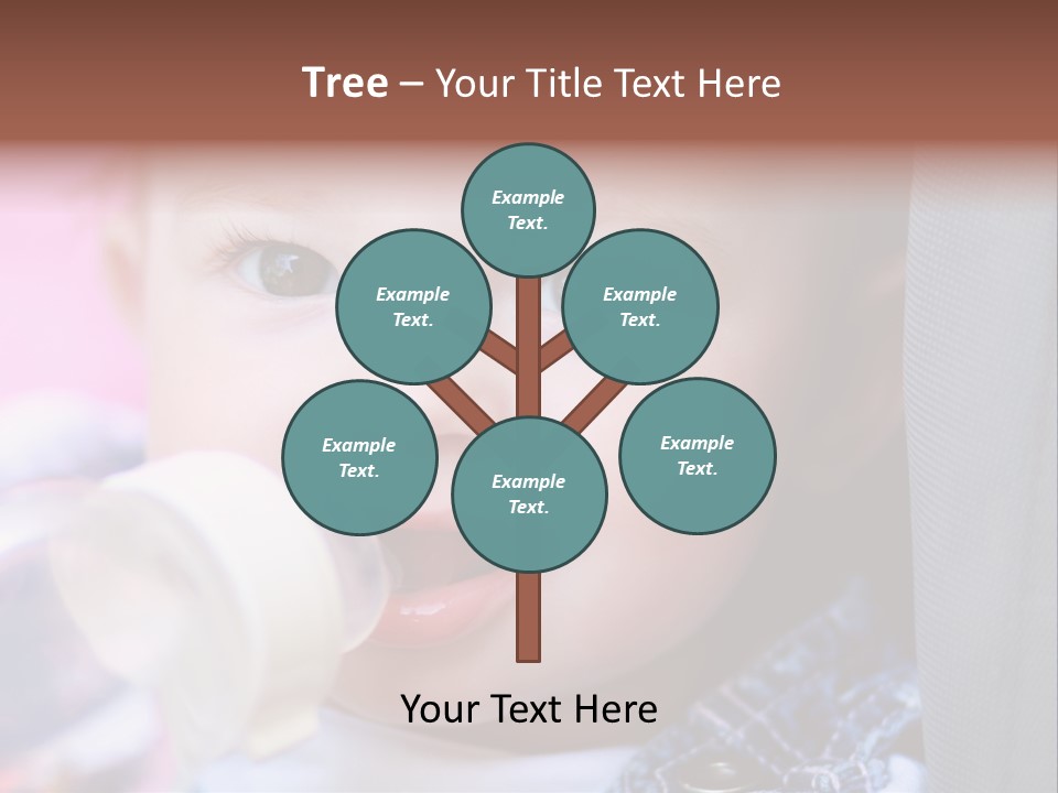 One Background Healthy PowerPoint Template