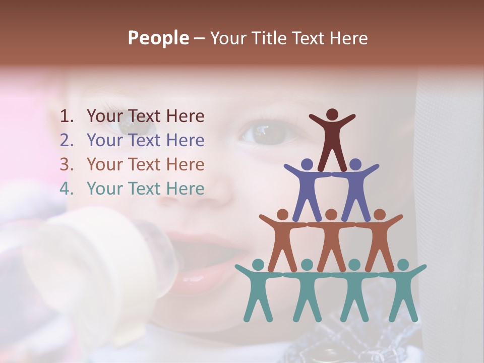 One Background Healthy PowerPoint Template