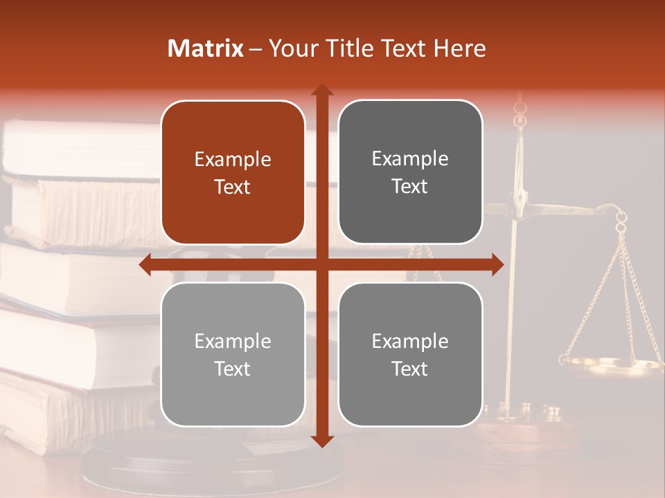 Symbolic Legal Authority PowerPoint Template