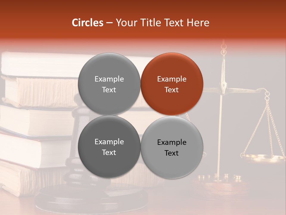 Symbolic Legal Authority PowerPoint Template