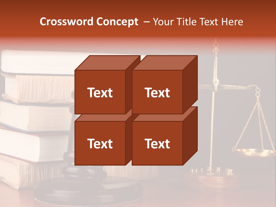 Symbolic Legal Authority PowerPoint Template