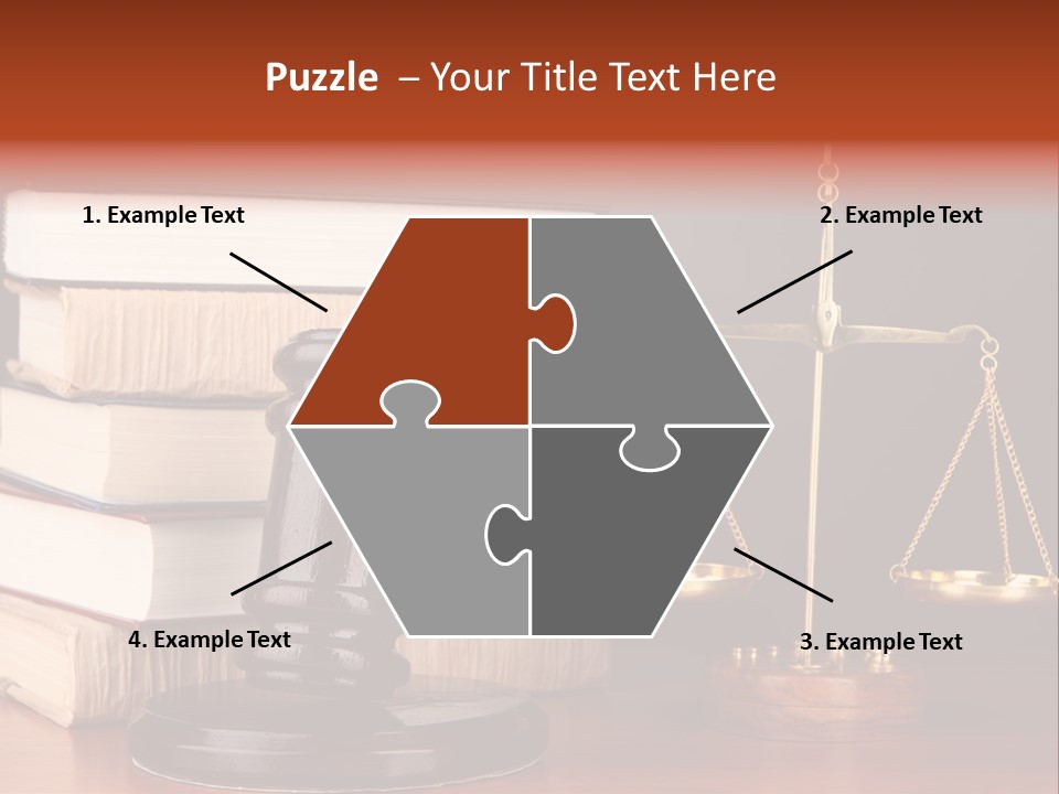 Symbolic Legal Authority PowerPoint Template