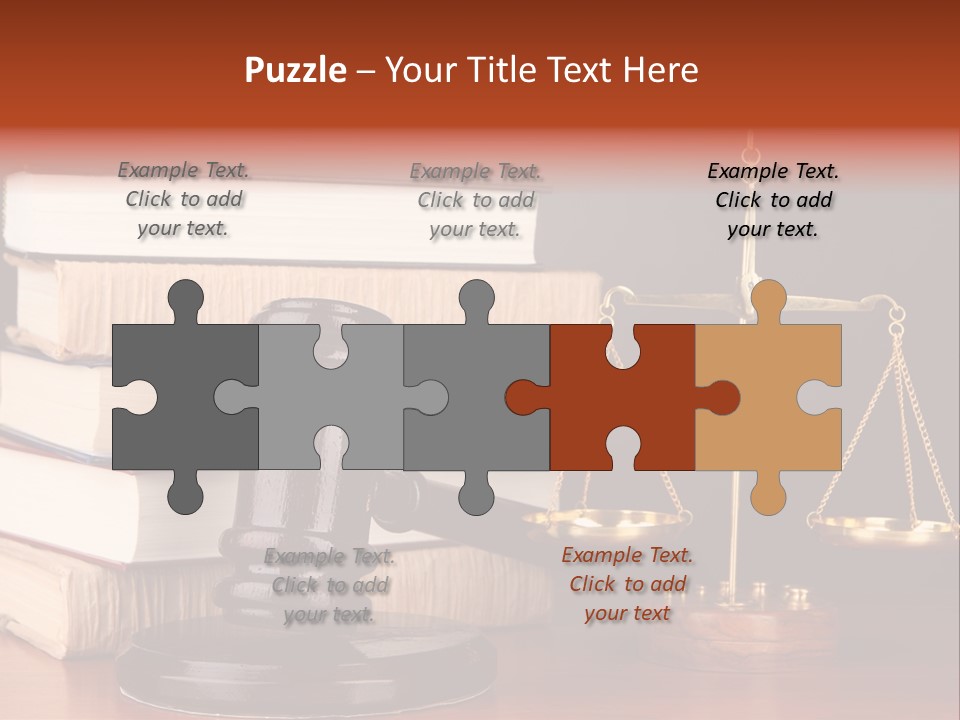 Symbolic Legal Authority PowerPoint Template