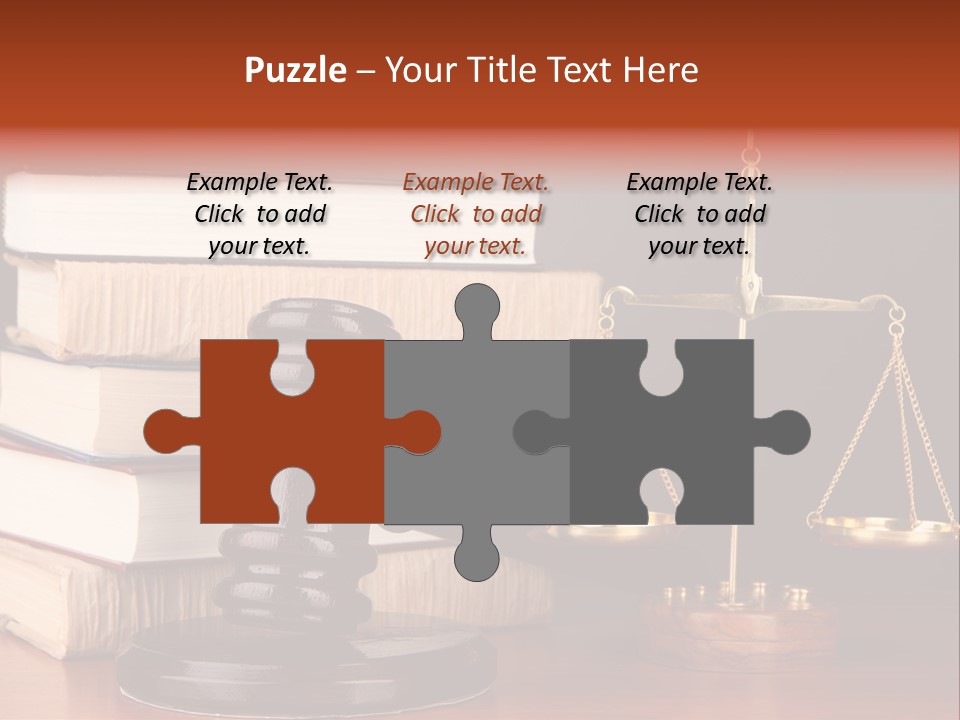 Symbolic Legal Authority PowerPoint Template