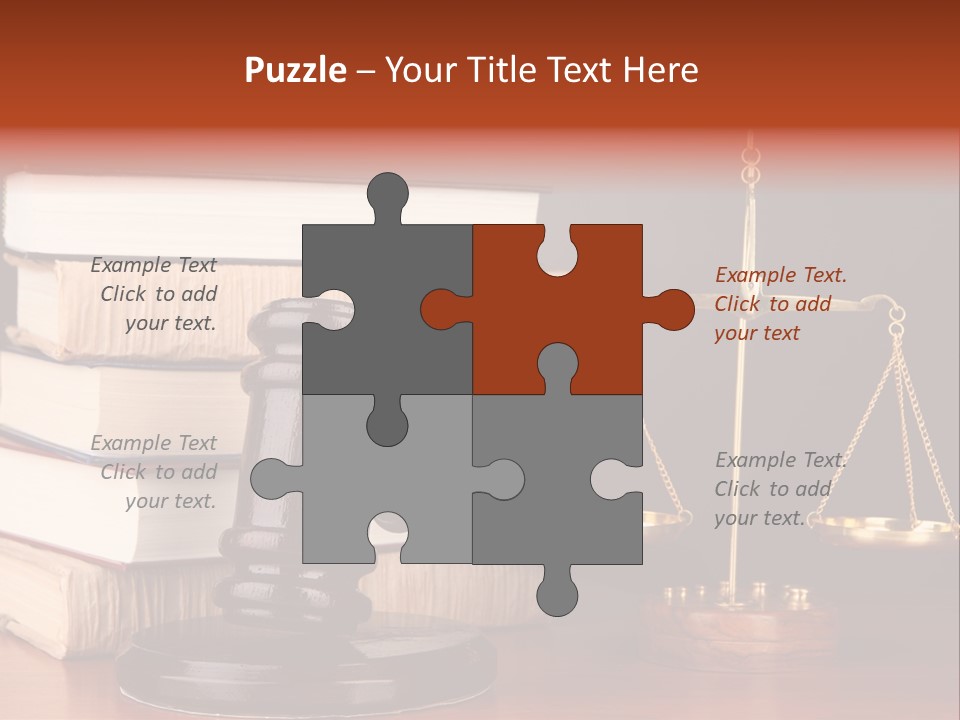 Symbolic Legal Authority PowerPoint Template
