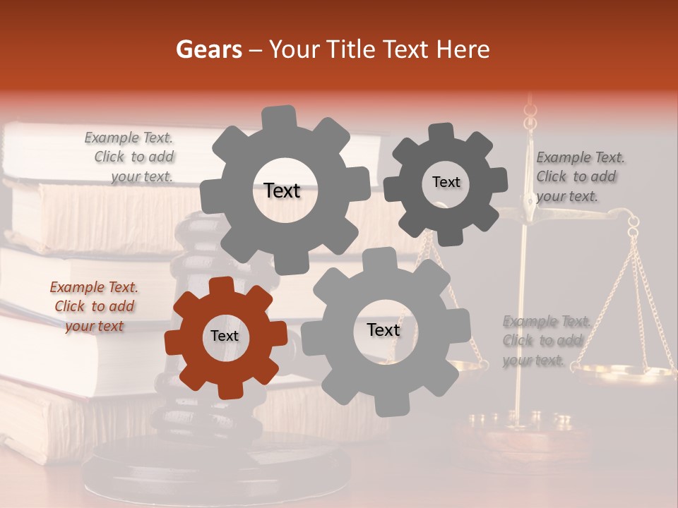 Symbolic Legal Authority PowerPoint Template