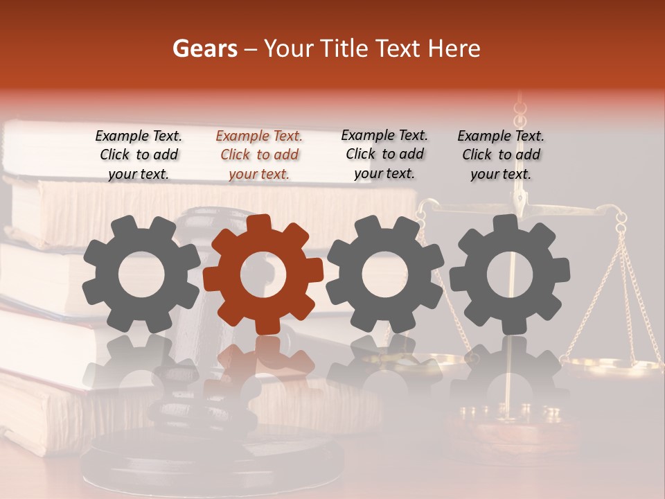 Symbolic Legal Authority PowerPoint Template