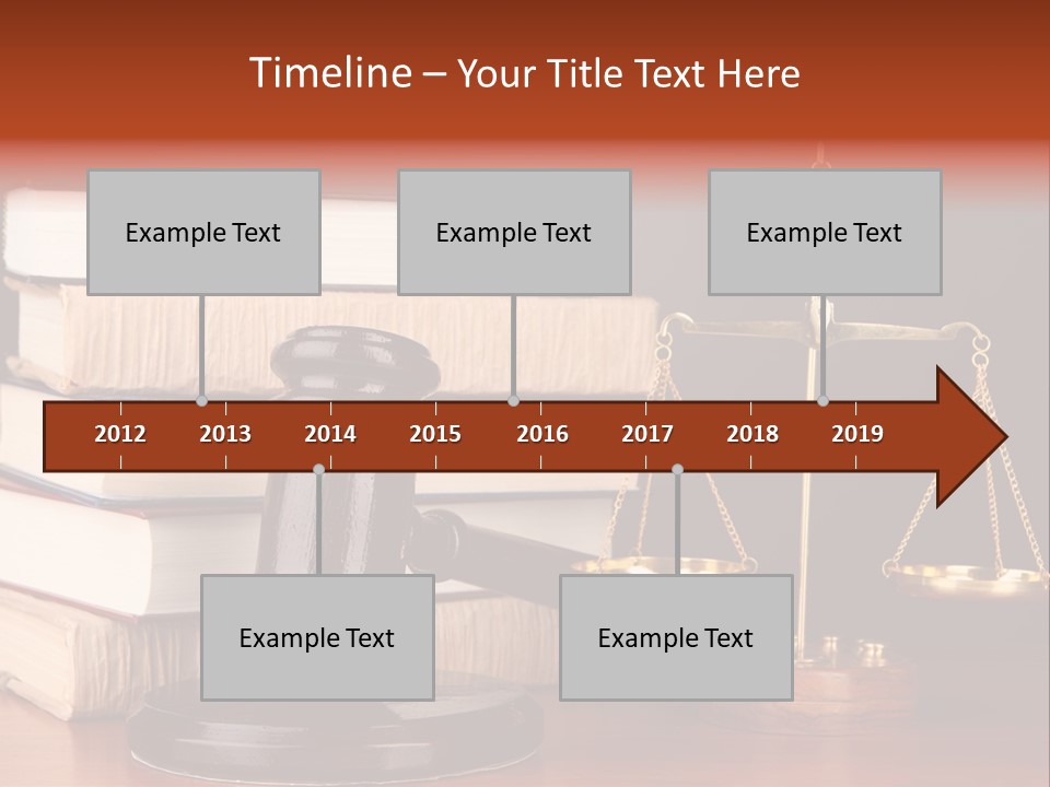 Symbolic Legal Authority PowerPoint Template