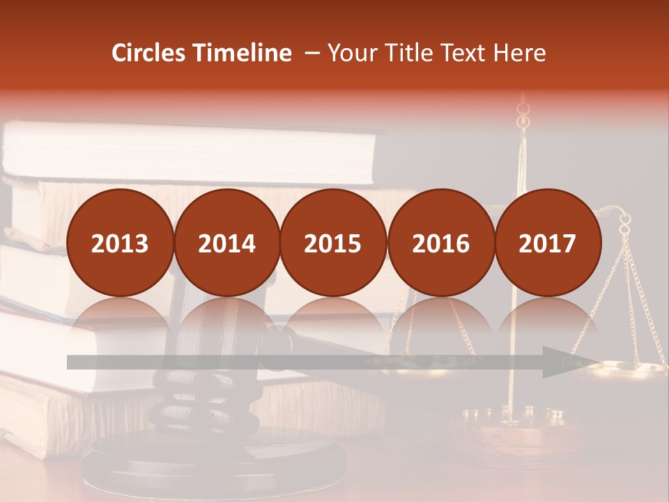 Symbolic Legal Authority PowerPoint Template