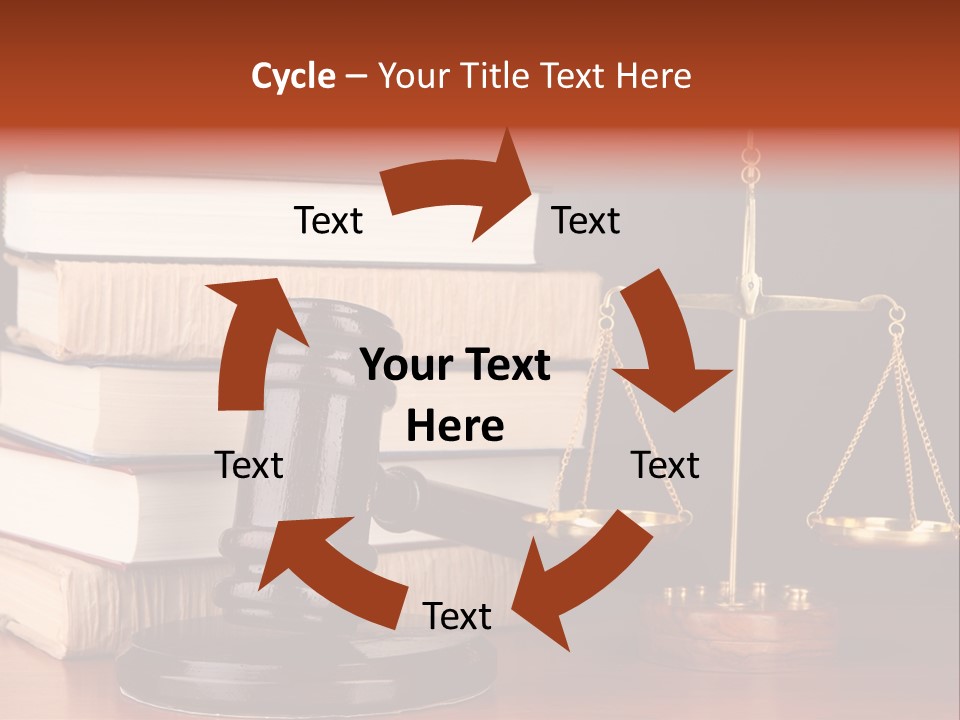 Symbolic Legal Authority PowerPoint Template