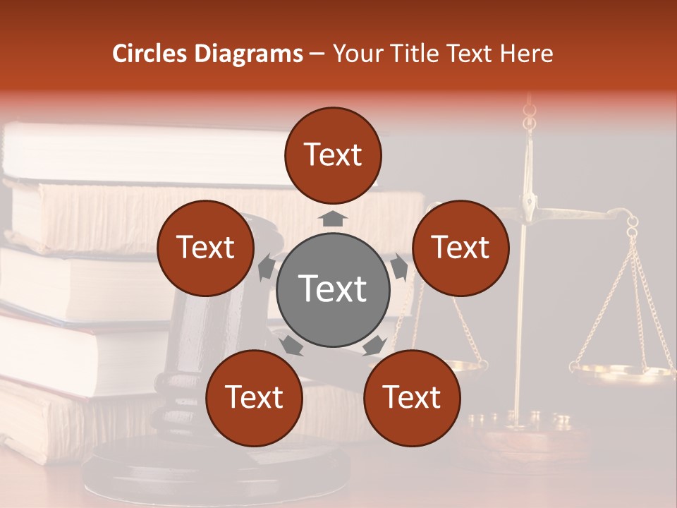 Symbolic Legal Authority PowerPoint Template