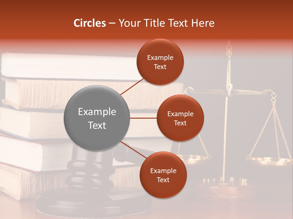 Symbolic Legal Authority PowerPoint Template