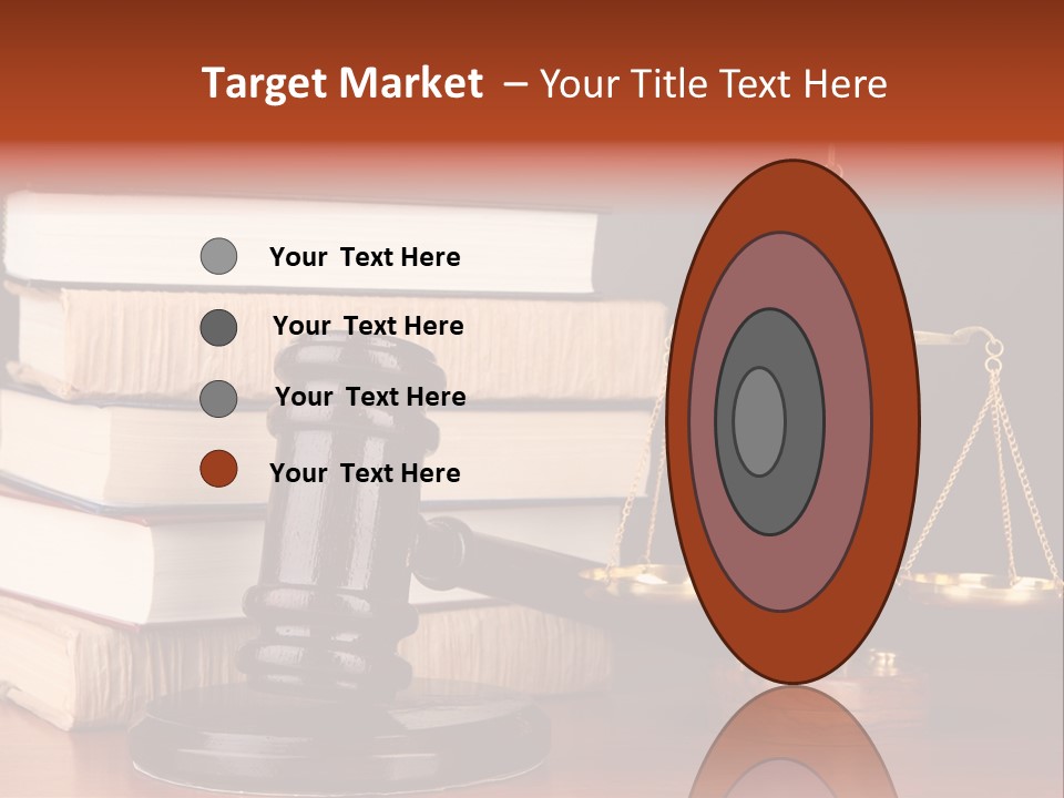 Symbolic Legal Authority PowerPoint Template